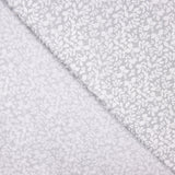 Popeline de Coton Feuilles Gris - Ribes y Casals