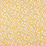 Popeline Coton Enfant Feuilles Jaune - Ribes y Casals