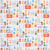 Popeline Coton Médicaments - Ribes y Casals