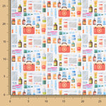 Popeline Coton Médicaments - Ribes y Casals