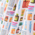 Popeline Coton Médicaments - Ribes y Casals