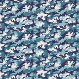 Popeline Coton Bleu Militaire - Ribes y Casals