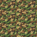 Popeline Coton Militaire Vert - Ribes y Casals