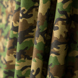 Popeline Coton Militaire Vert - Ribes y Casals