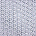 Popeline Coton Minimals Blanc-Bleu - Ribes y Casals