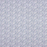 Popeline Coton Minimals Blanc-Bleu - Ribes y Casals