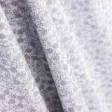 Popeline Coton Minimals Blanc-Gris - Ribes y Casals