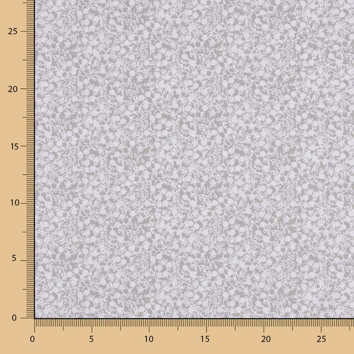 Popeline Coton Minimals Gris - Ribes y Casals