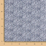 Popeline Coton Minimals Marine - Ribes y Casals