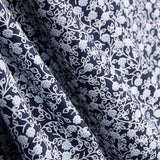 Popeline Coton Minimals Marine - Ribes y Casals