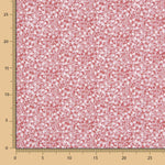 Popeline de coton Minimals rose foncé - Ribes y Casals