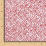 Popeline de coton Minimals rose foncé - Ribes y Casals