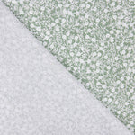 Popeline de coton Minimals Vert Nil - Ribes y Casals