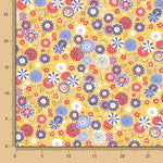 Popeline Coton Jaune Misaki Oeko-Tex® - Ribes y Casals