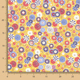 Popeline Coton Jaune Misaki Oeko-Tex® - Ribes y Casals