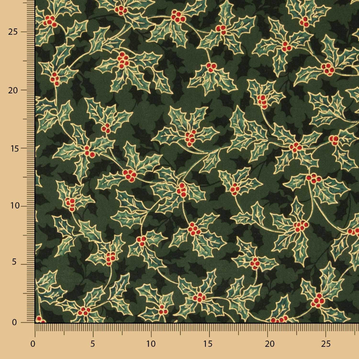 Coton Noël Bouquet Gui Vert - Ribes y Casals