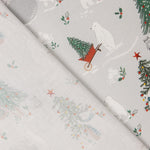 Oursons de Noël en popeline de coton - Ribes y Casals