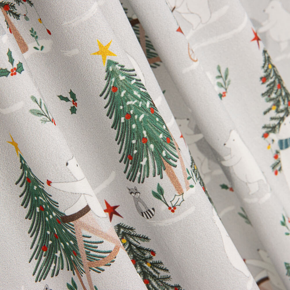 Oursons de Noël en popeline de coton - Ribes y Casals