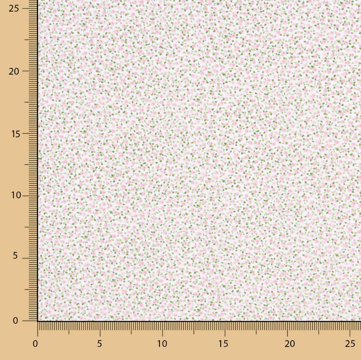 Popeline de coton bio enfant Flor Sara - Ribes y Casals