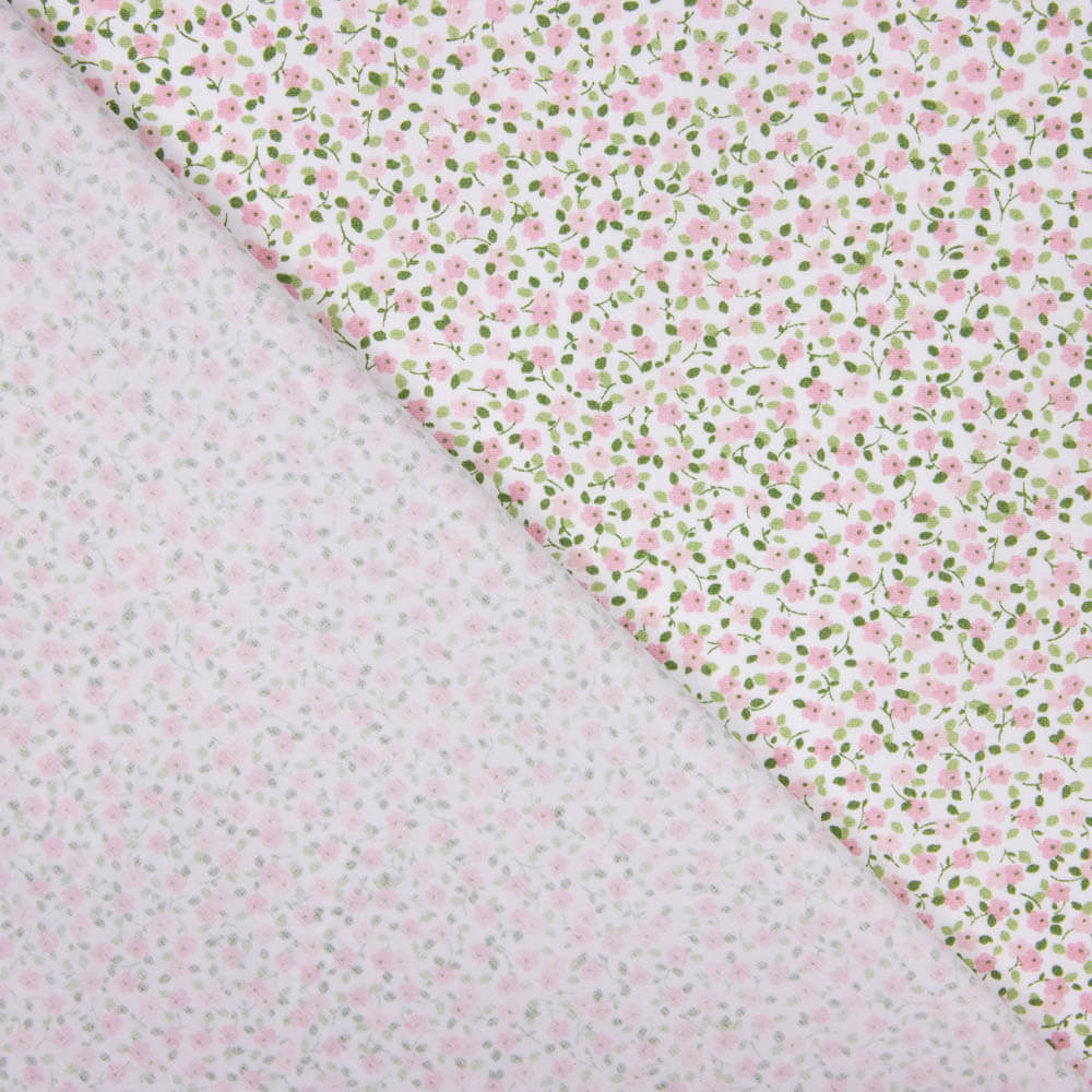 Popeline de coton bio enfant Flor Sara - Ribes y Casals