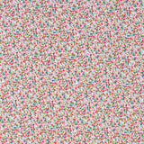 Popeline de coton bio Florence rose - Ribes y Casals