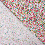 Popeline de coton bio Florence rose - Ribes y Casals