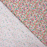 Popeline de coton bio Florence rose - Ribes y Casals