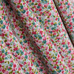 Popeline de coton bio Florence rose - Ribes y Casals