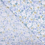 Popelín Algodón Orgánico Flores Goran Lila - Ribes y Casals