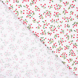 Popeline Coton BIO Enfant Cerises Mini - Ribes y Casals