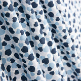 Popeline  Coton BIO Cœurs Bleus - Ribes y Casals