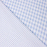 Petit Carré Enfant Popeline de Coton Bio Bleu Clair - Ribes y Casals