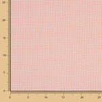 Popeline Enfant Coton Bio Petit Carré Orange - Ribes y Casals