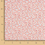 Popeline de coton bio enfant Flor Carla - Ribes y Casals