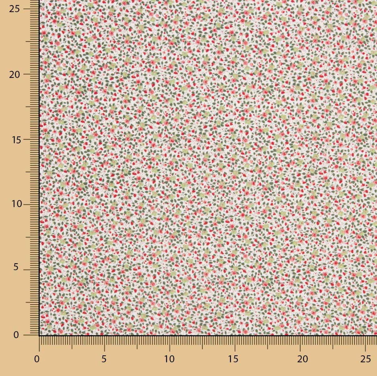 Popeline Enfant Coton Bio Fleur d&#39;Eugenia - Ribes y Casals