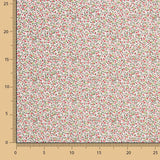 Popeline Enfant Coton Bio Fleur d&#39;Eugenia - Ribes y Casals