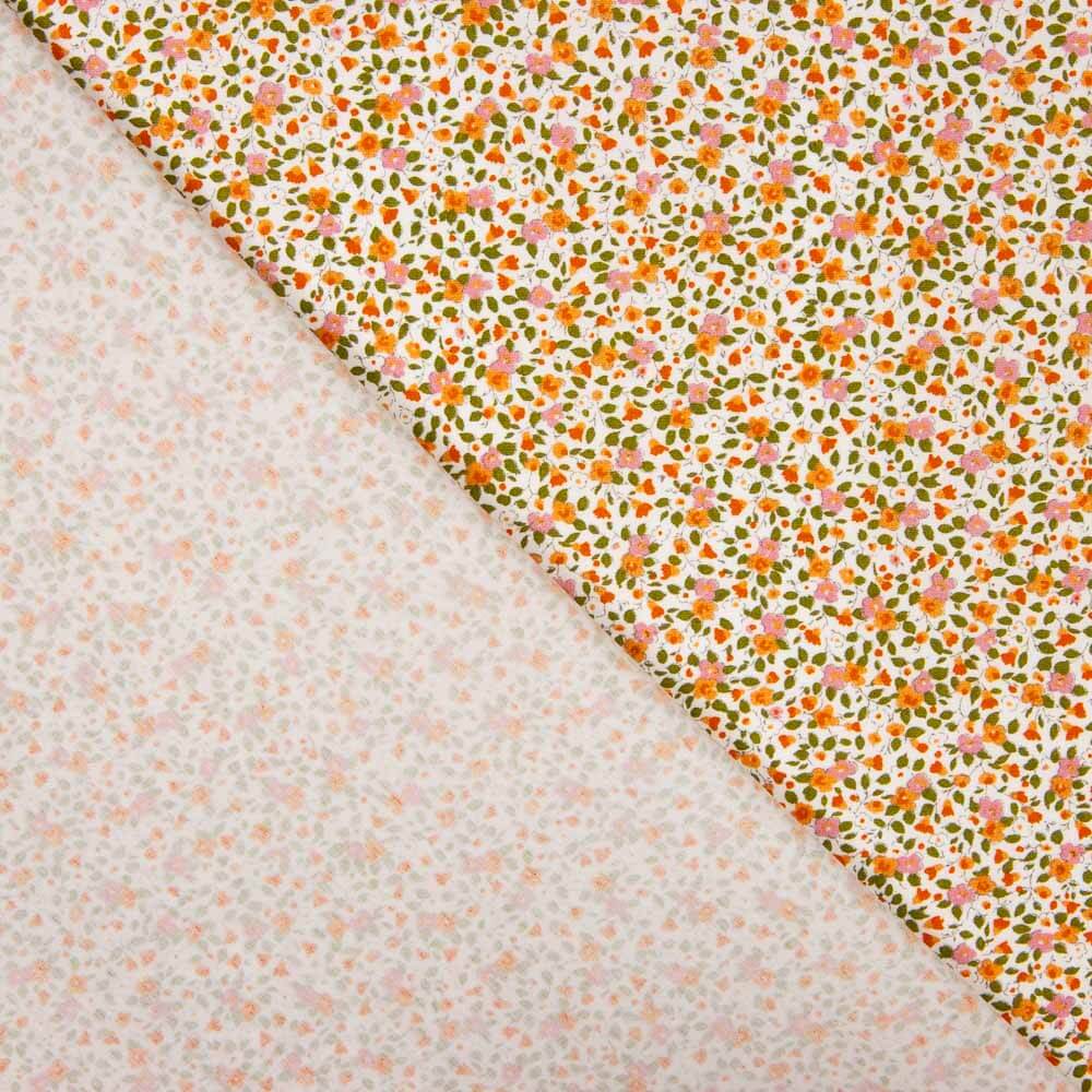 Popeline de coton bio enfant Flor Isabel - Ribes y Casals