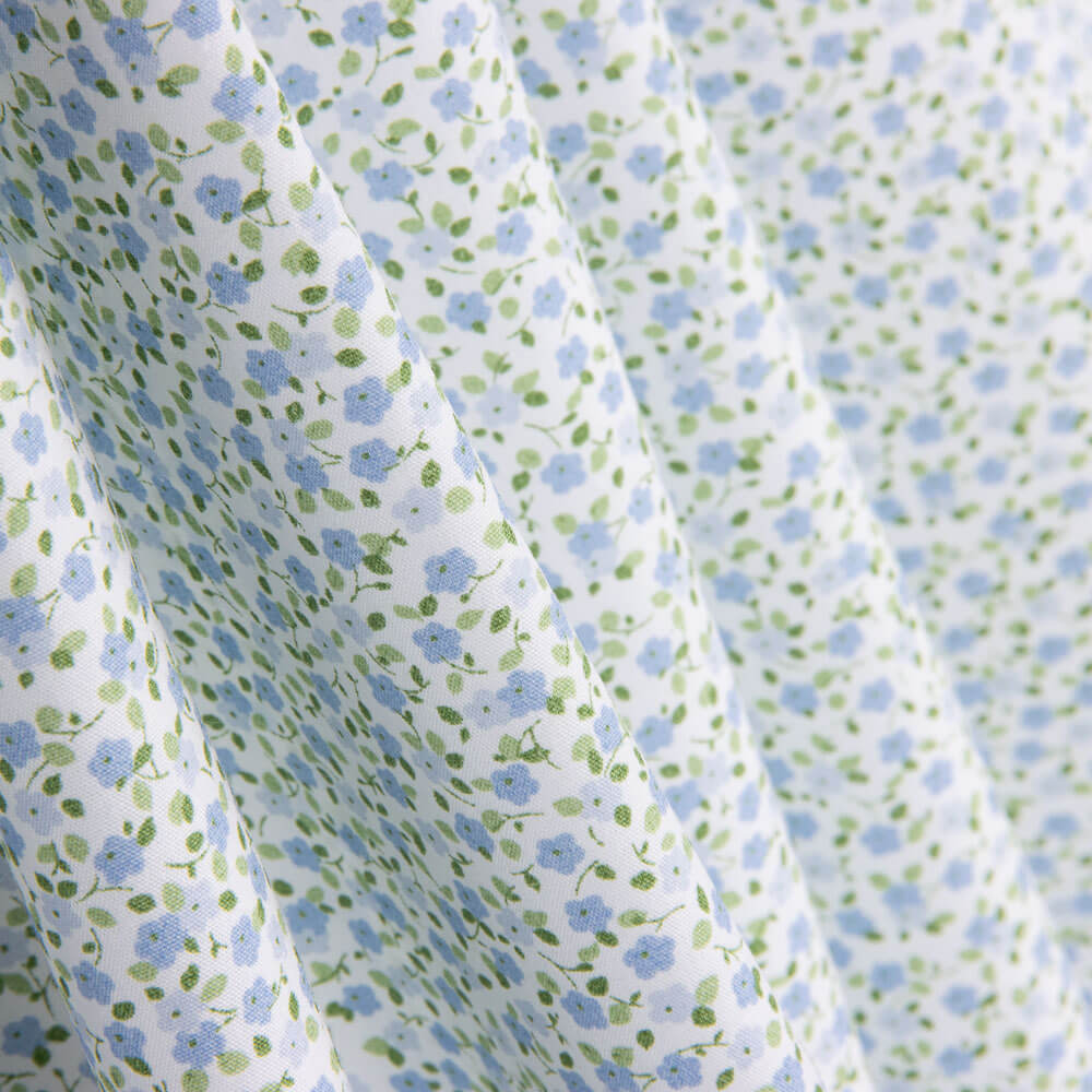 Popeline de coton bio enfant Flor Nuria - Ribes y Casals