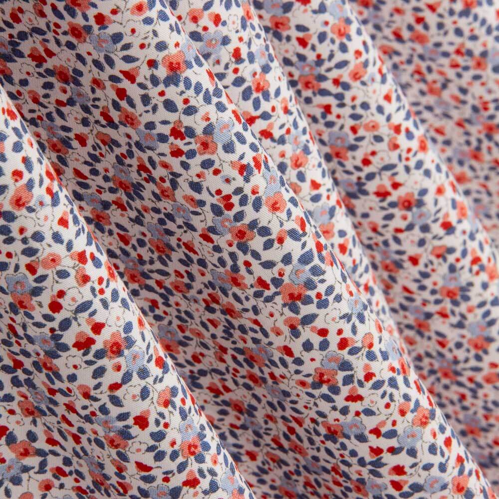 Popeline de coton bio enfant Flor Yurena - Ribes y Casals