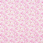 Popeline Coton Bio Enfant Jardin Roses - Ribes y Casals