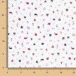 Marin Enfant Popeline de Coton Bio - Ribes y Casals