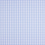 Popeline Enfant Coton Bio Maxi Carreaux Bleu - Ribes y Casals