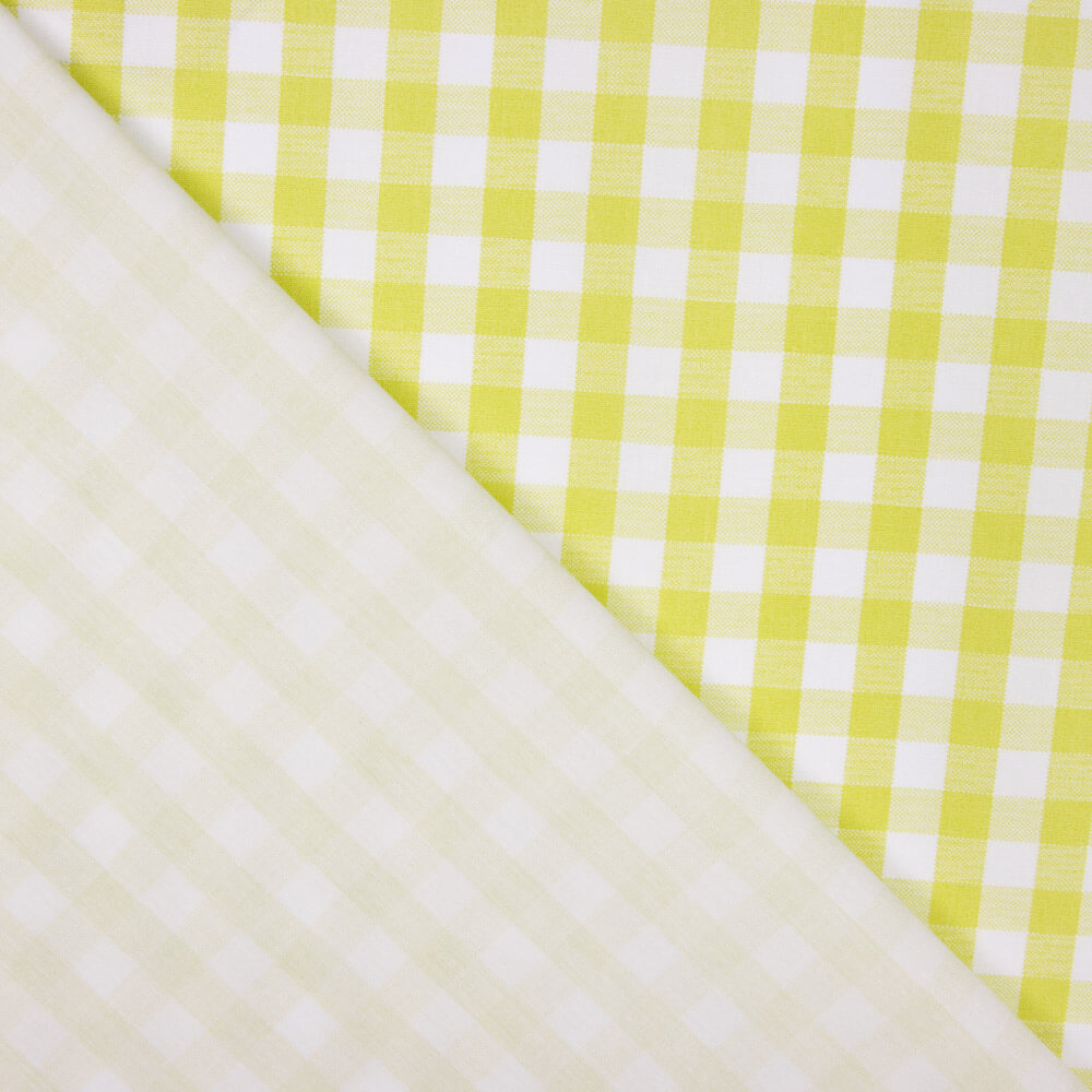 Maxi Picture Enfant en Popeline de Coton Bio Citron Vert - Ribes y Casals