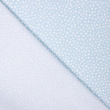 Popeline Coton BIO Enfant Mini Étoile Bleu - Ribes y Casals