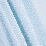 Popeline Coton BIO Enfant Mini Étoile Bleu - Ribes y Casals