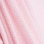 Popeline Coton BIO Enfant Mini Etoile Rose - Ribes y Casals