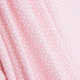 Popeline Coton BIO Enfant Mini Etoile Rose - Ribes y Casals