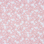 Popeline Coton BIO Enfant Mini Pois Fleur Rose - Ribes y Casals