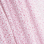 Popeline Coton BIO Enfant Mini Fleur Rose - Ribes y Casals