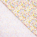 Popeline Coton BIO Enfant Mini Jardin Jaune - Ribes y Casals